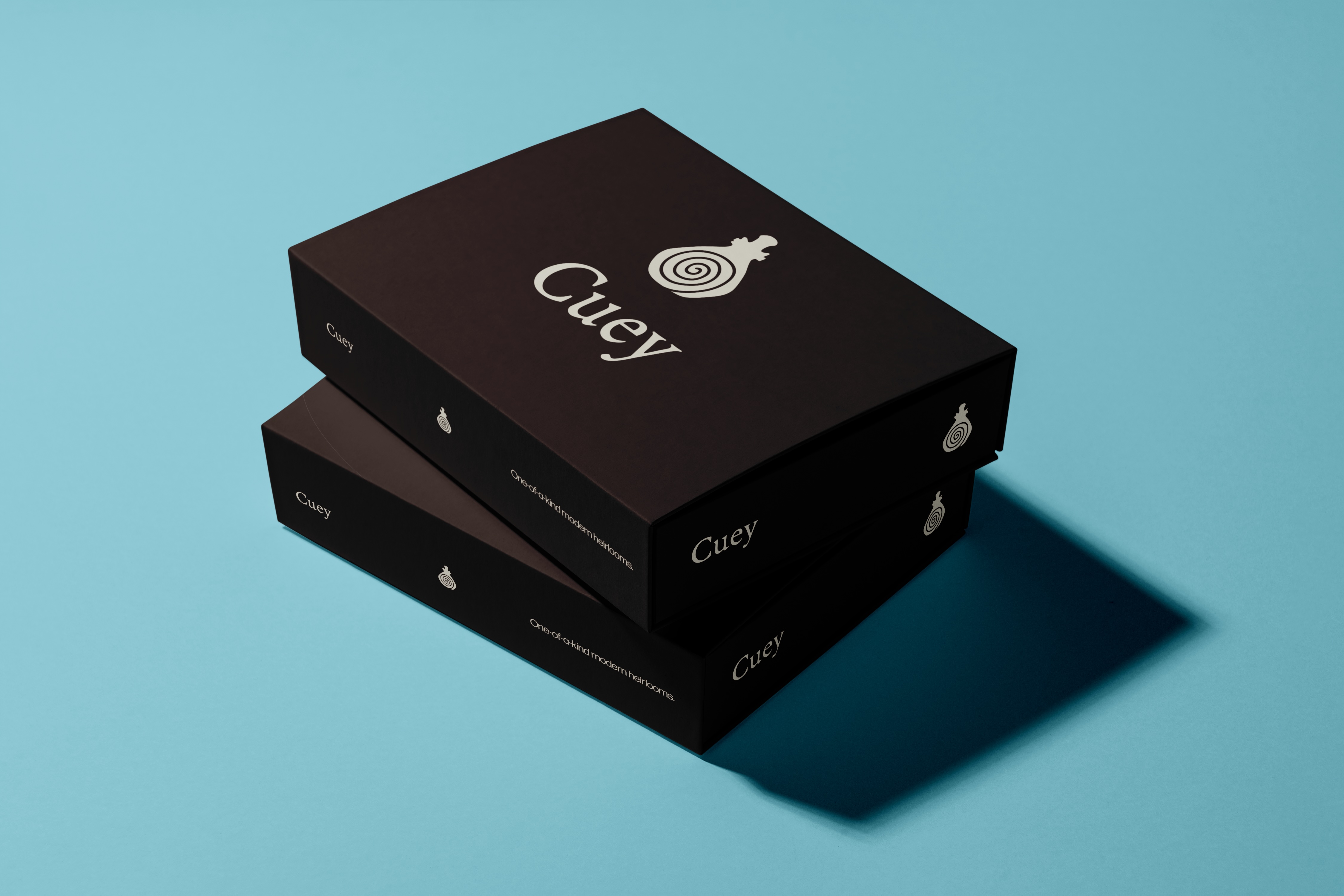 Cuey packing box mockup