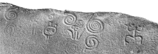 Ta&iacute;no carved stone