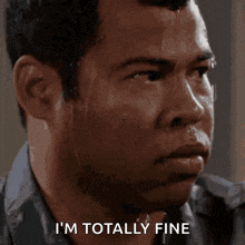I'm totally fine