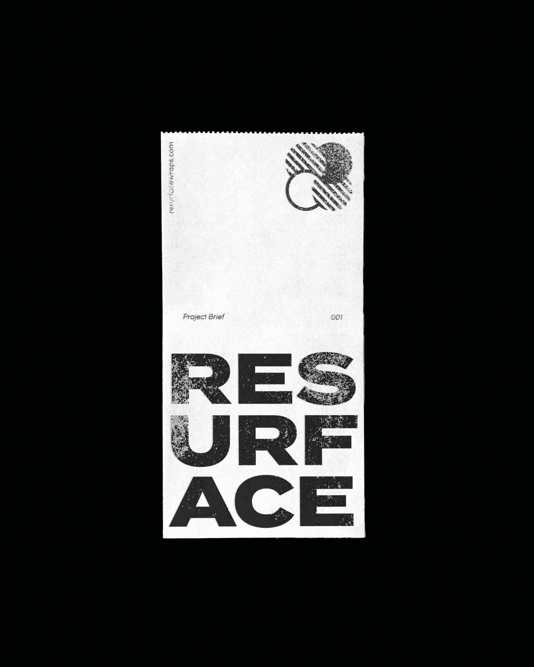 Resurface typography mockup