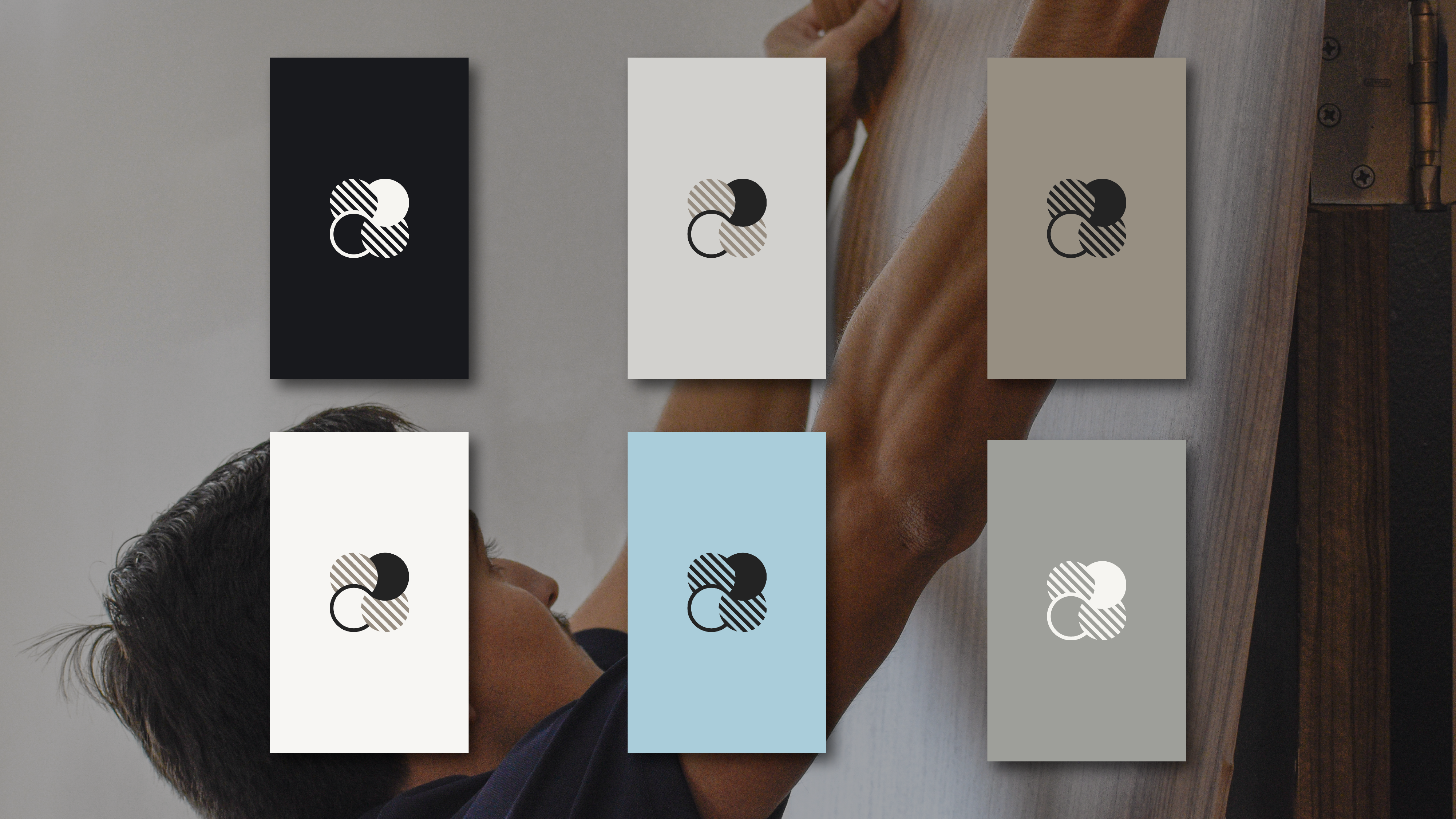 Resurface business cards in brand colors
